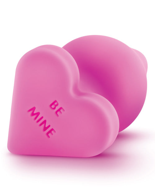 Blush Play With Me Naughty Candy Heart Be Mine Plug - Pink - Image 10