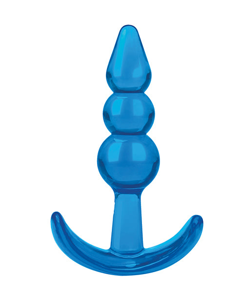 Blue Line C & B 3.75″ Beginners Beaded Plug – Jelly Blue