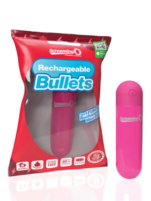 Screaming O Rechargeable Bullets - Pink