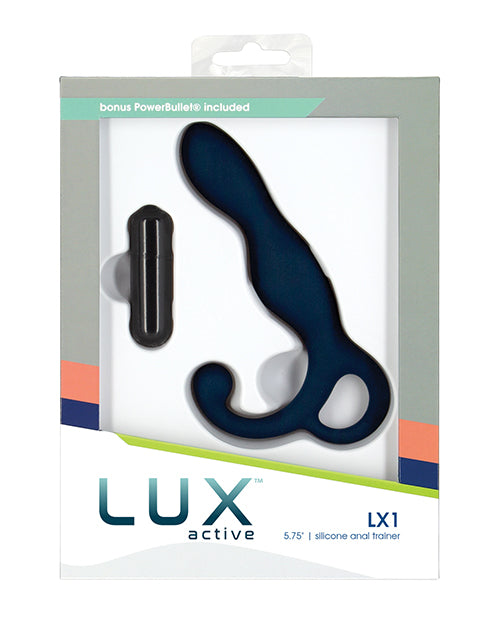 Lux Active LX1 5.75″ Silicone Anal Trainer – Dark Blue