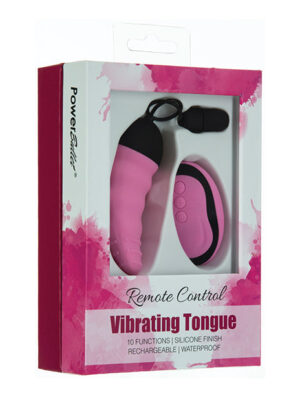 Powerbullet Remote Control Vibrating Tongue - Pink