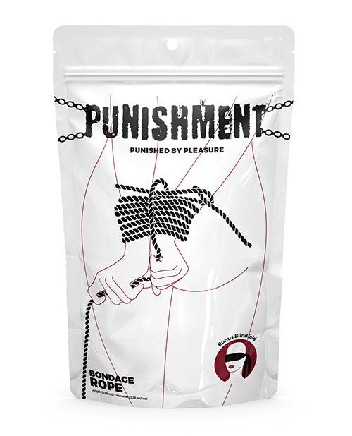 Punishment Bondage Rope – Black