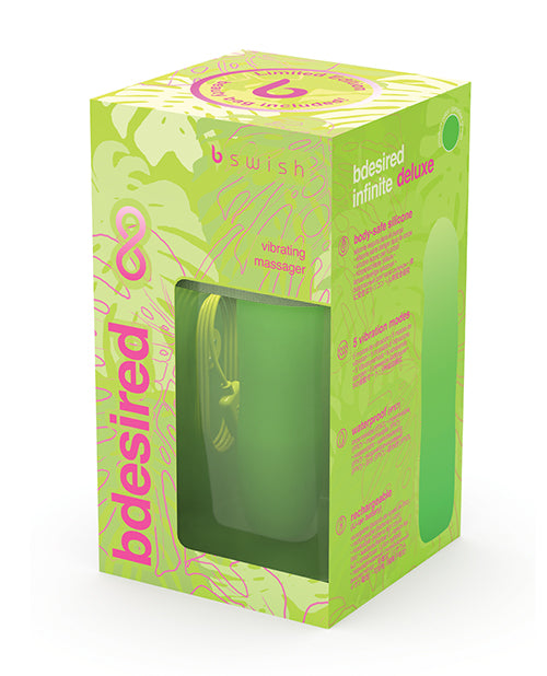 Bdesired Infinite Deluxe LE Paradise Vibrator – Green