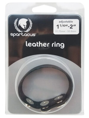 Spartacus Plain Leather C-Ring
