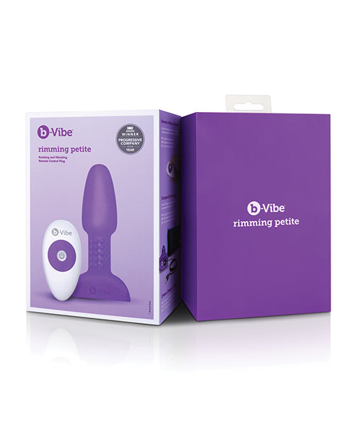 b-Vibe Petite Rimming Plug – Purple