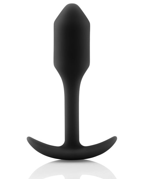 b-Vibe Weighted Snug Plug 1 – 55 g Black