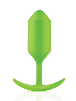 b-Vibe Weighted Snug Plug 3 - 180 g Lime
