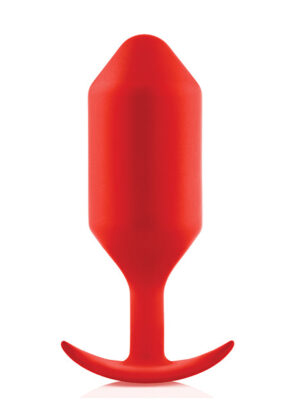 b-Vibe Weighted Snug Plug 6 - 515 g Red