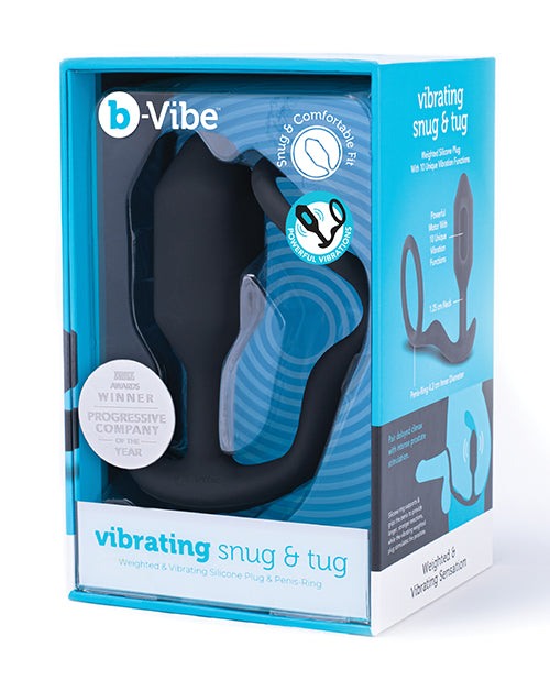 b-Vibe Vibrating Snug & Tug Medium – Black