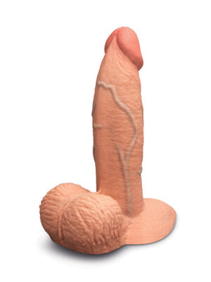 b-Vibe Slipskin 6" Girthy - Mocha