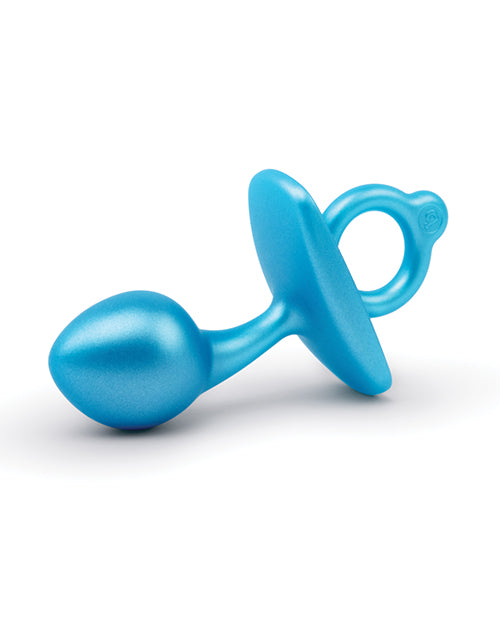 b-Vibe Butties Bulb Tapered Prostate Plug - Blue - Image 3