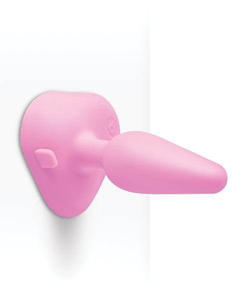 b-Vibe Beginner's Vibrating Tapered Butt Plug - Pink - Image 9