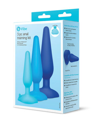 b-Vibe Anal Training Kit - 3 pc Set