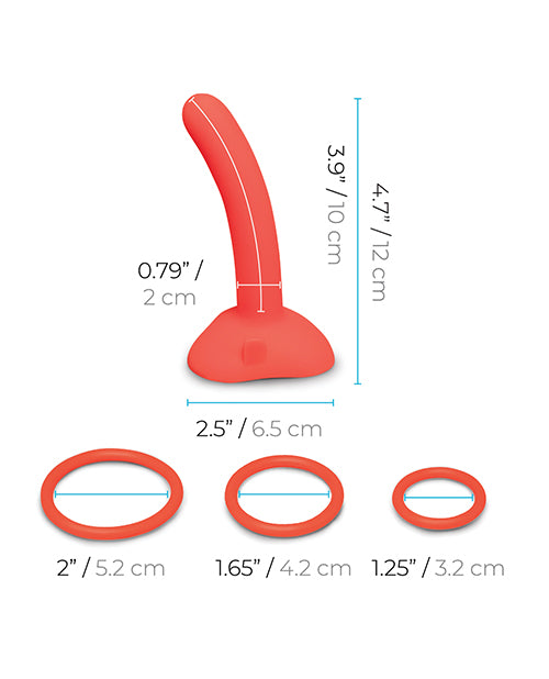 b-Vibe Beginner's Strap-On Harness Set - With 5 Silicone Dildo Peg - Image 8