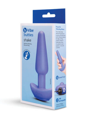Shake Slimline Vibrating Silicone Plug