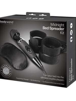 XGen Bodywand Midnight Massage Bedroom Play Kit - 3 pc Black