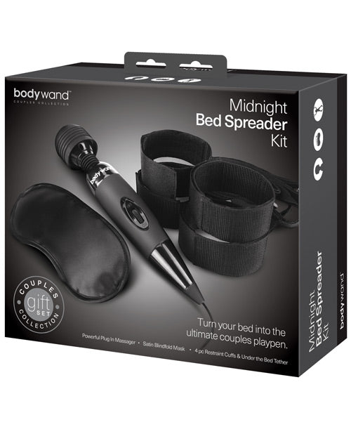 XGen Bodywand Midnight Massage Bedroom Play Kit – 3 pc Black
