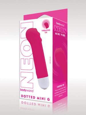 XGen Bodywand Neon Mini Dotted G Vibe - Neon Pink