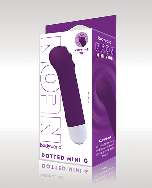 XGen Bodywand Neon Mini Dotted G Vibe – Neon Purple