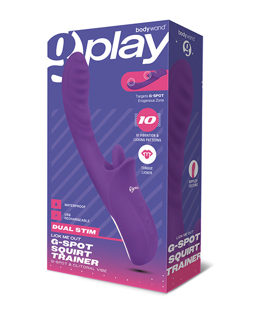 Bodywand G-Play Lick Me Out Squirt Trainer – Purple
