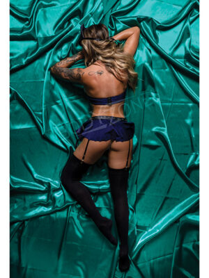 Role Play Cocky Cop 8 pc Set Blue/White M/L