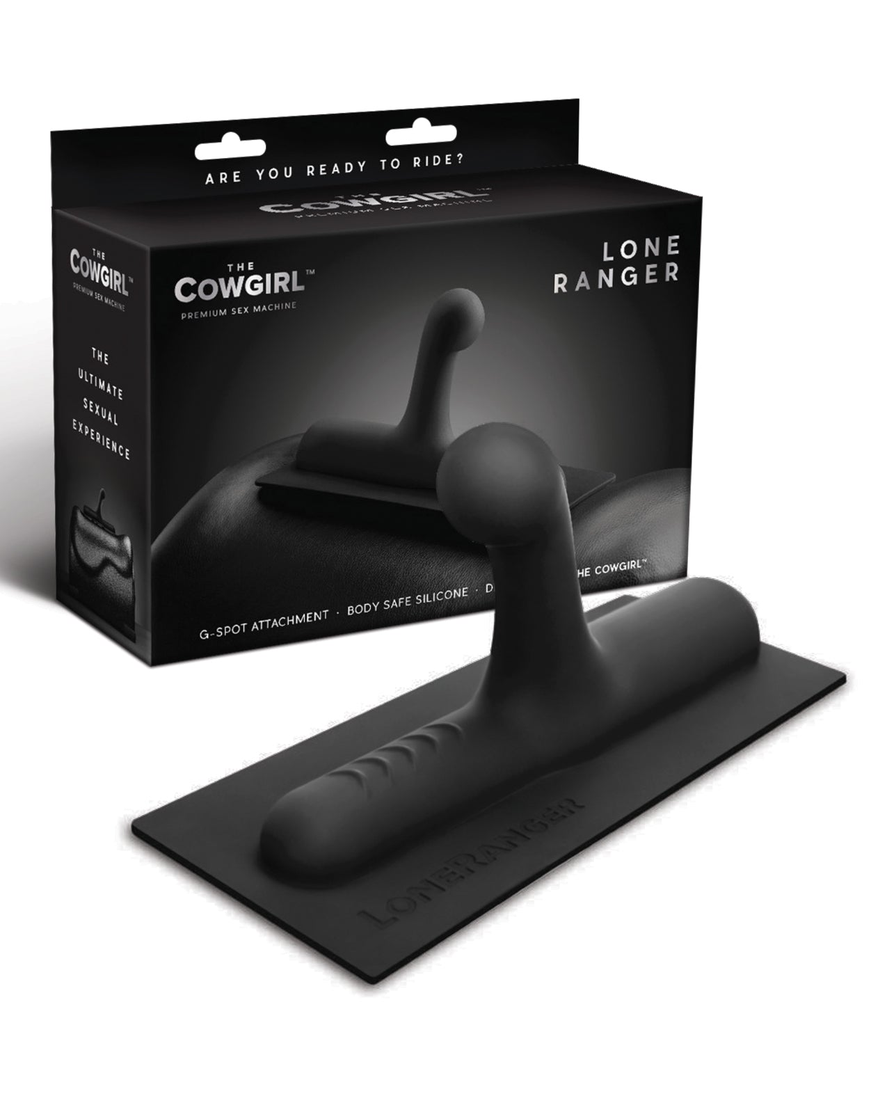 The Cowgirl Lone Ranger Silicone Attachment – Black