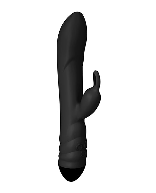 Adrien Lastic Twister Clitoral Sucker & Vibrating Rabbit – Black