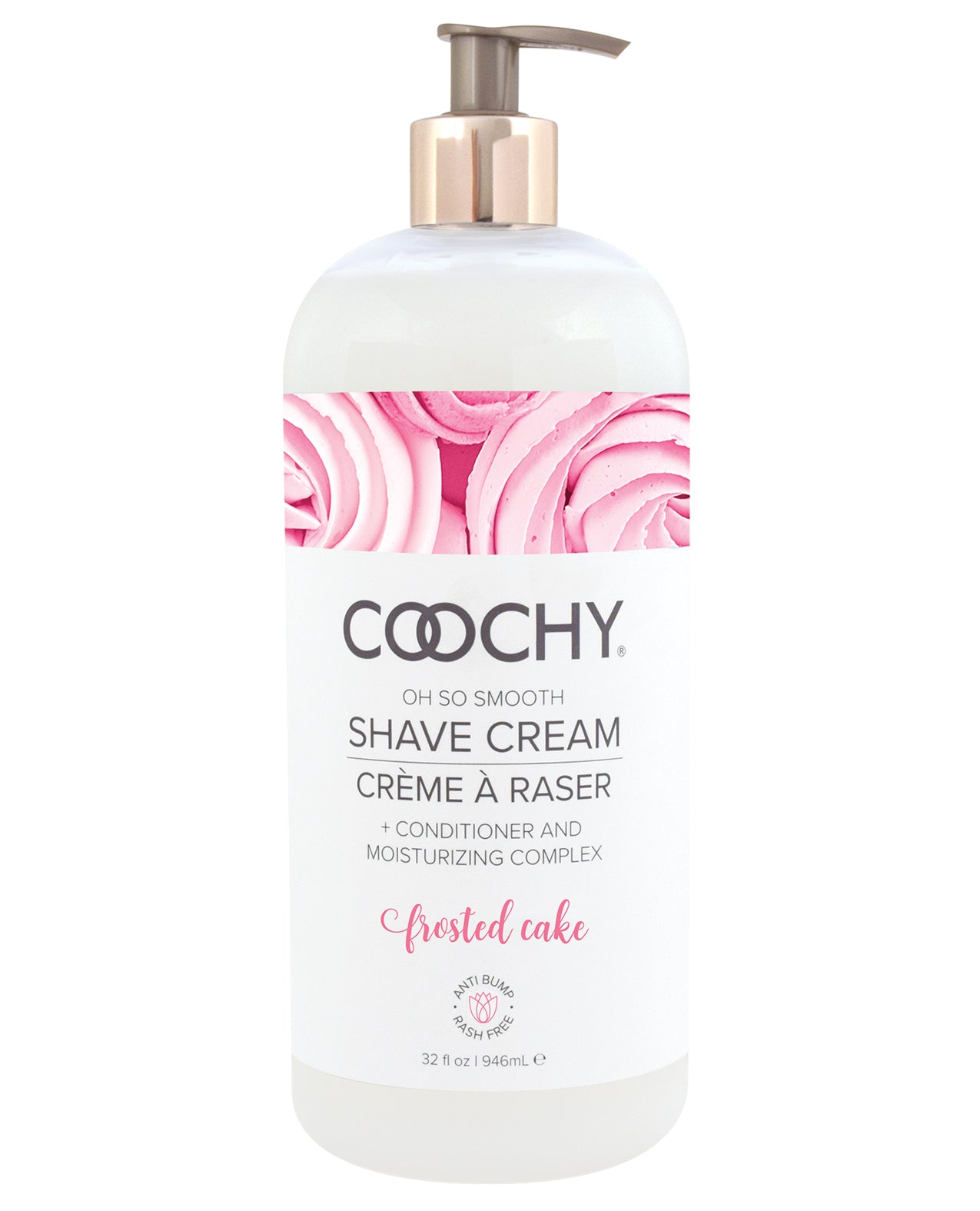COOCHY Shave Cream – 32 oz Frosted Cake
