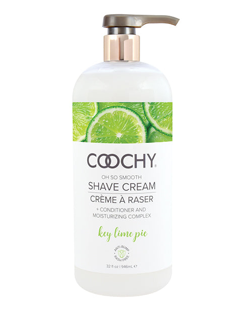 COOCHY Shave Cream – 32 oz Key Lime Pie