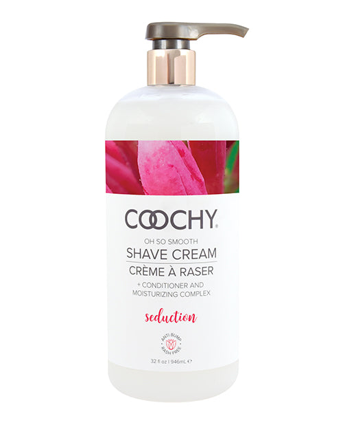 COOCHY Shave Cream – 32 oz Seduction Honeysuckle/Citrus