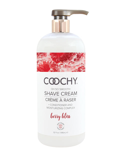 COOCHY Shave Cream – 32 oz Berry Bliss