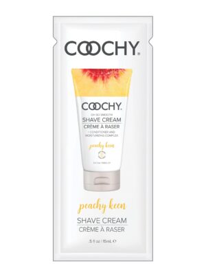 COOCHY Shave Cream - .5 oz Peachy Keen
