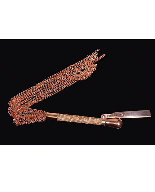 Pleasure Collection Chain Whip - Rose Gold - Image 6