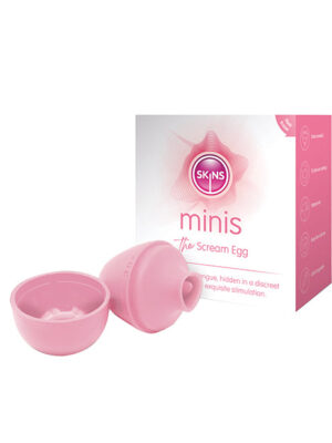 Skins Minis The Scream Egg - Pink