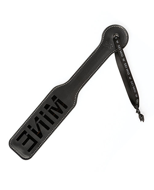 Sei Mio You're All Mine Impression Spanking Paddle - Black - Image 2
