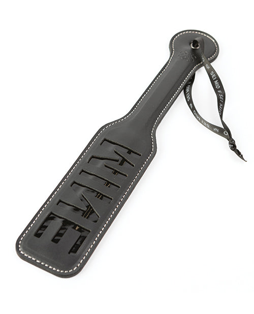 Sei Mio You're All Mine Impression Spanking Paddle - Black - Image 8