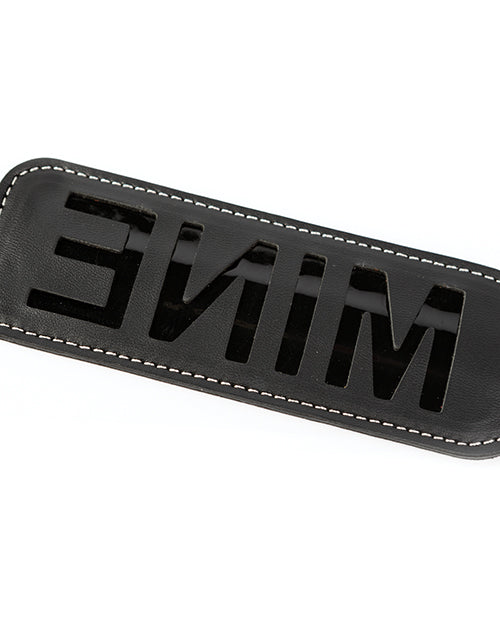 Sei Mio You're All Mine Impression Spanking Paddle - Black - Image 9