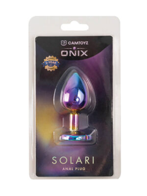 Camtoyz Solari Anal Plug - Rainbow