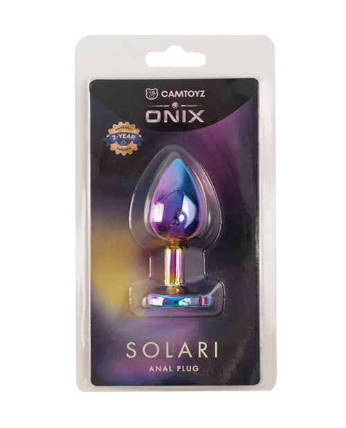 Camtoyz Solari Anal Plug – Rainbow