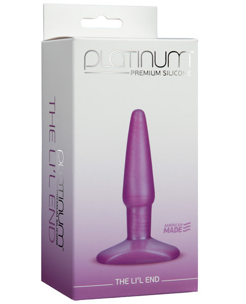 Platinum Silicone The Lil’ End – Purple