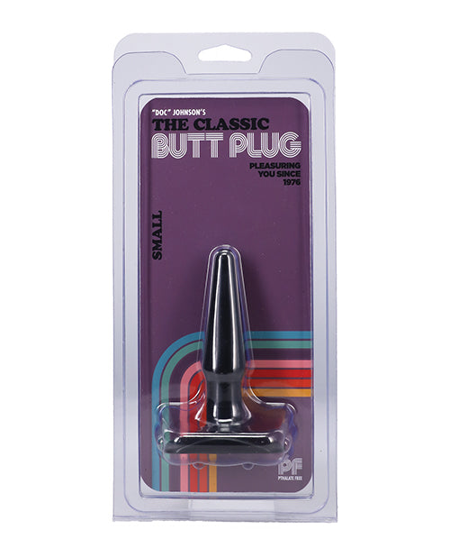 Classic Butt Plug – Small Black