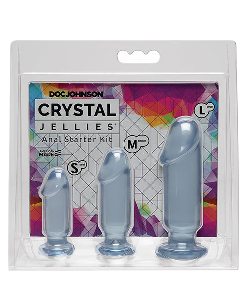 Crystal Jellies Anal Starter Kit – Clear