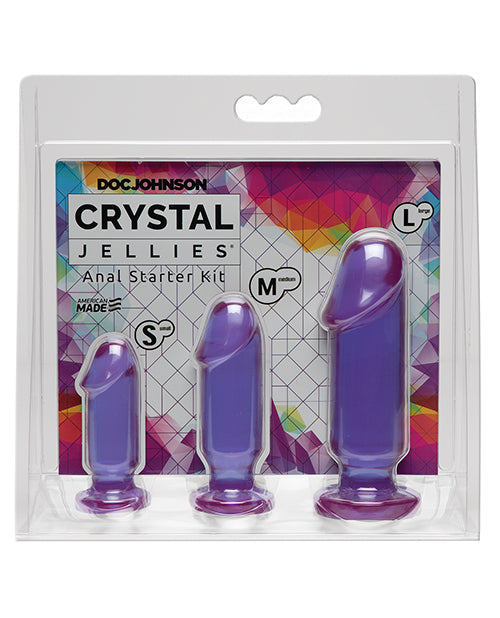 Crystal Jellies Anal Starter Kit – Purple