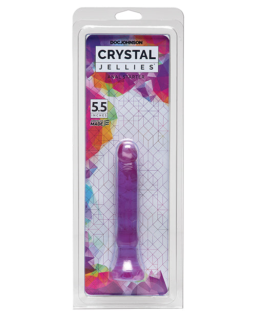 Crystal Jellies 5.5″ Anal Starter – Purple