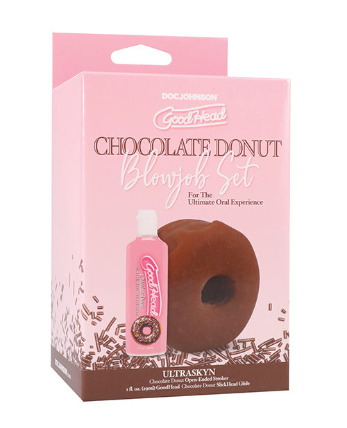 GoodHead – Chocolate Donut Blowjob Set
