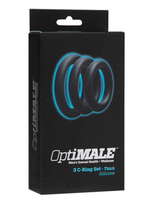 OptiMale C Ring Kit Thick - Black