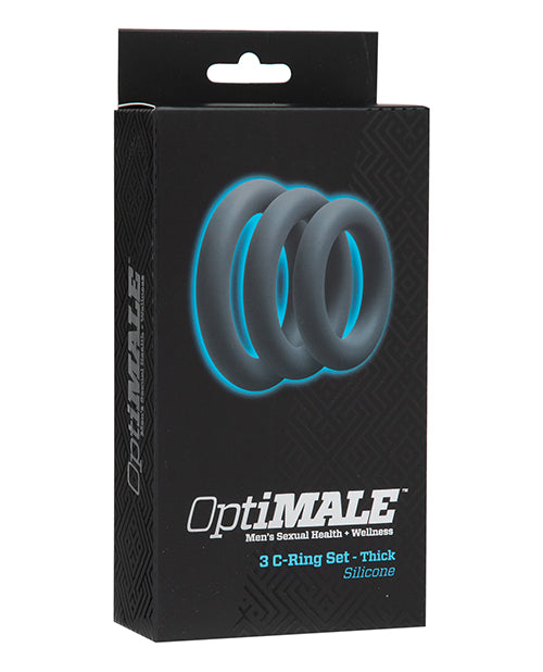 OptiMale C Ring Kit Thick - Slate - Image 3