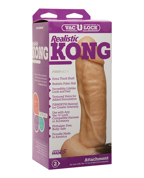 Vac-U-Lock Kong Realistic – White