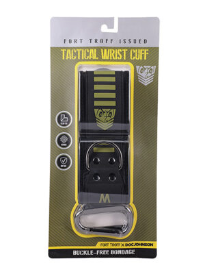 Fort Troff Tactical Wrist Cuffs - Black/Green