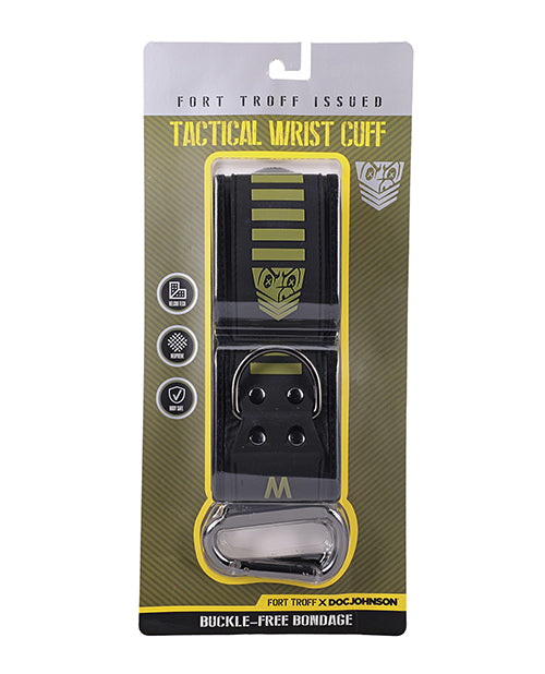 Fort Troff Tactical Wrist Cuffs – Black/Green